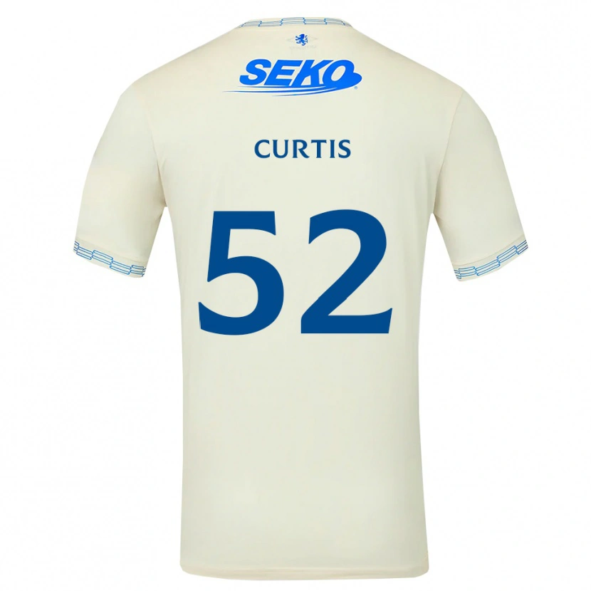 Danxen Herren Findlay Curtis #52 Tiefseeblau Weiß Auswärtstrikot Trikot 2026/27 T-Shirt Schweiz