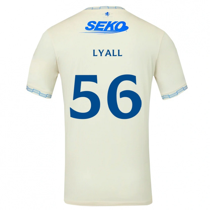 Danxen Herren Arron Lyall #56 Tiefseeblau Weiß Auswärtstrikot Trikot 2026/27 T-Shirt Schweiz