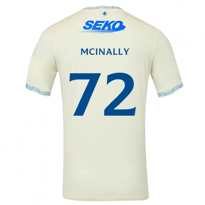Danxen Herren Darren Mcinally #72 Tiefseeblau Weiß Auswärtstrikot Trikot 2026/27 T-Shirt Schweiz