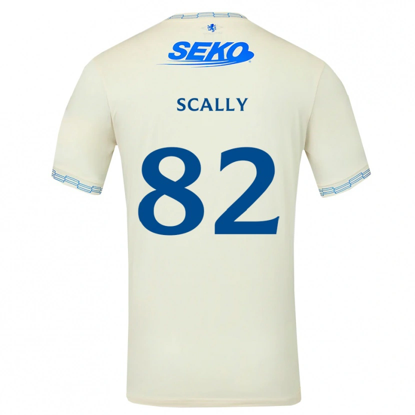 Danxen Herren Ashton Scally #82 Tiefseeblau Weiß Auswärtstrikot Trikot 2026/27 T-Shirt Schweiz