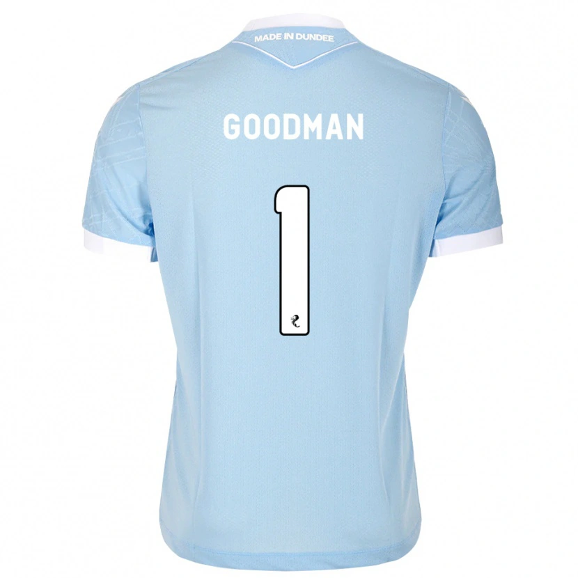 Danxen Herren Owen Goodman #1 Himmelblau Weiß Auswärtstrikot Trikot 2026/27 T-Shirt Schweiz