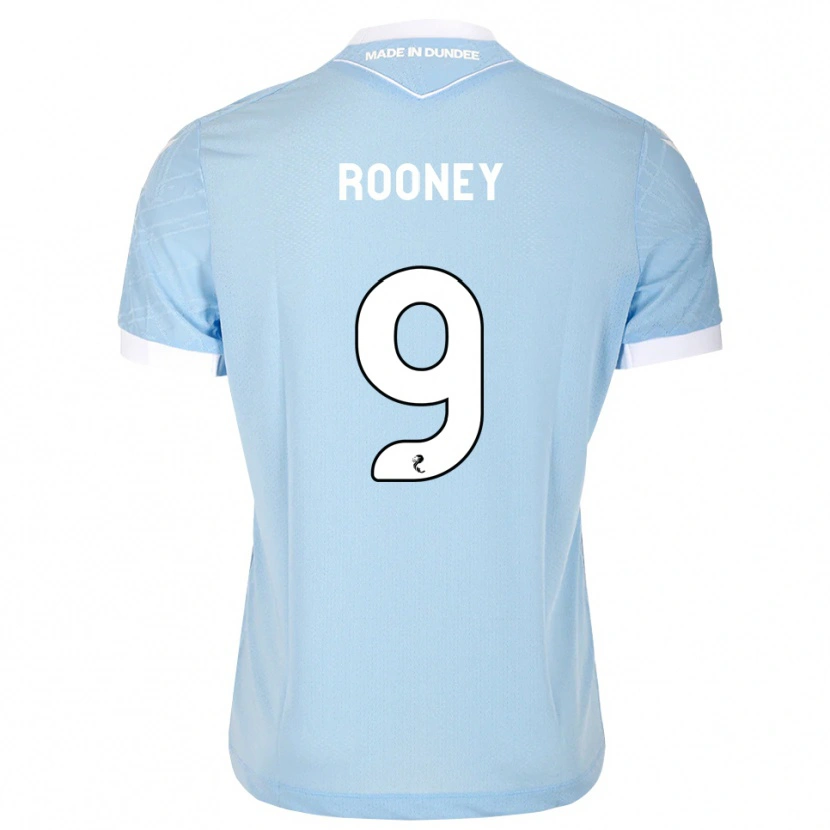 Danxen Herren Chris Rooney #9 Himmelblau Weiß Auswärtstrikot Trikot 2026/27 T-Shirt Schweiz