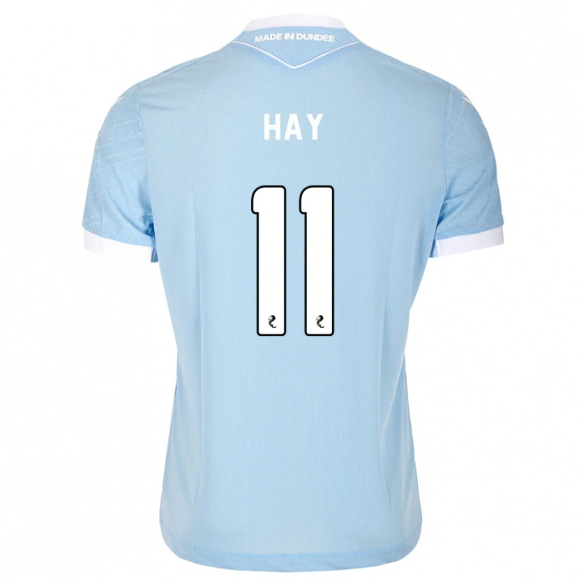 Danxen Herren Ashley Hay #11 Himmelblau Weiß Auswärtstrikot Trikot 2026/27 T-Shirt Schweiz