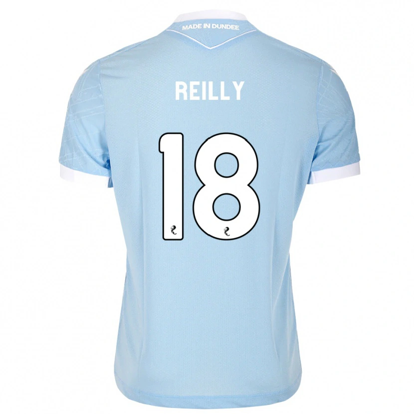 Danxen Herren Charlie Reilly #18 Himmelblau Weiß Auswärtstrikot Trikot 2026/27 T-Shirt Schweiz
