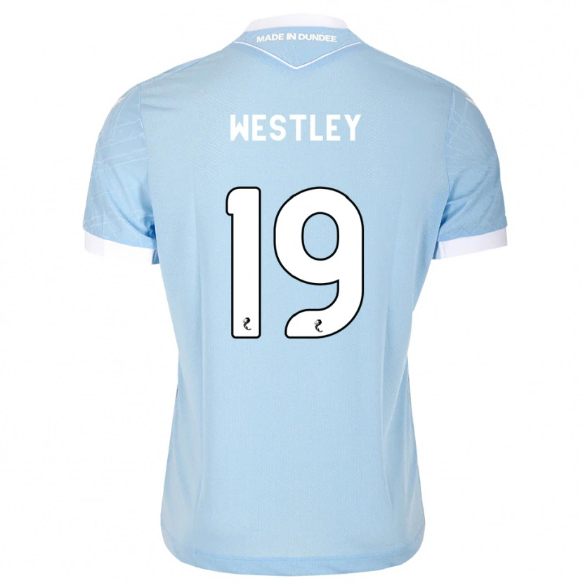 Danxen Herren Joe Westley #19 Himmelblau Weiß Auswärtstrikot Trikot 2026/27 T-Shirt Schweiz