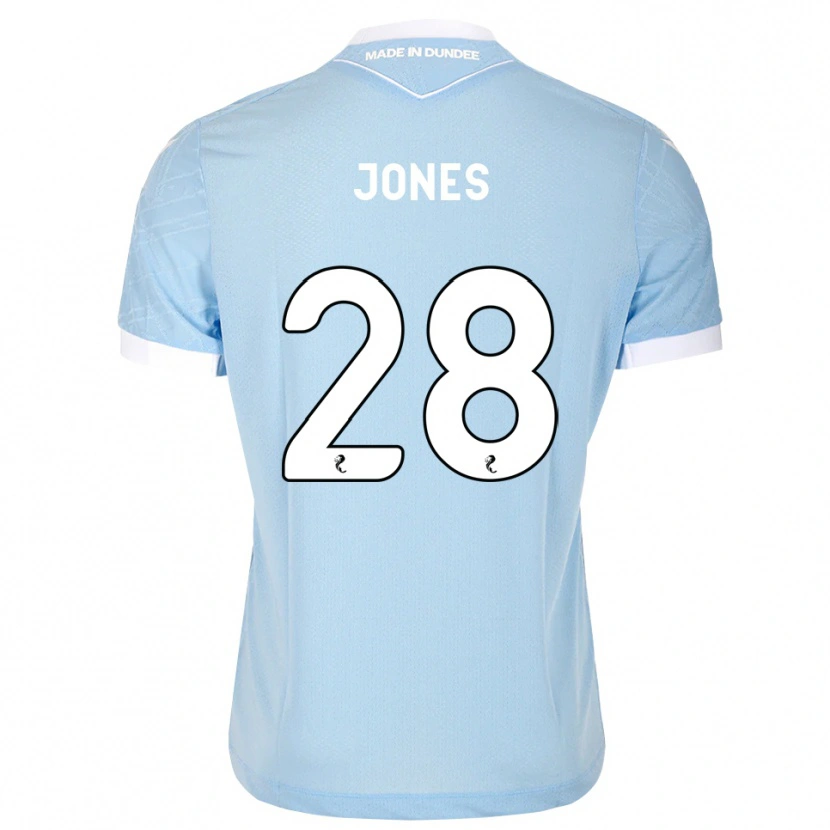 Danxen Herren Callum Jones #28 Himmelblau Weiß Auswärtstrikot Trikot 2026/27 T-Shirt Schweiz