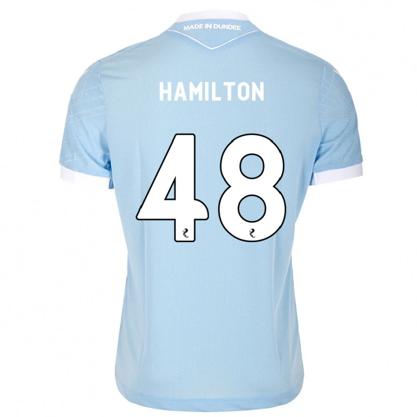 Danxen Herren Ethan Hamilton #48 Himmelblau Weiß Auswärtstrikot Trikot 2026/27 T-Shirt Schweiz