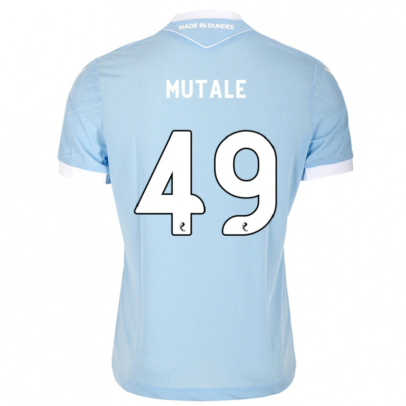 Danxen Herren Euan Mutale #49 Himmelblau Weiß Auswärtstrikot Trikot 2026/27 T-Shirt Schweiz