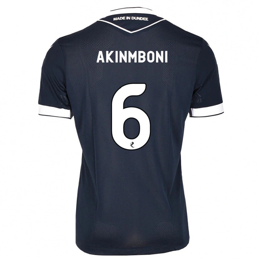 Danxen Herren Matai Akinmboni #6 Mitternachtsblau Weiß Heimtrikot Trikot 2026/27 T-Shirt Schweiz