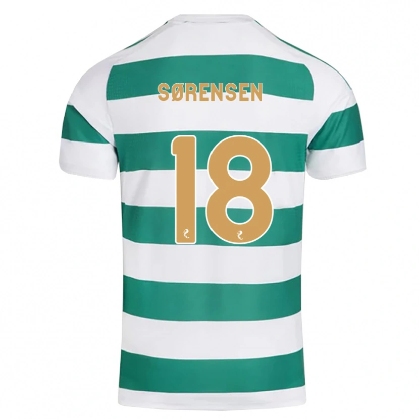 Danxen Herren Oliver Sørensen #18 Darkcyan Weiß Heimtrikot Trikot 2026/27 T-Shirt Schweiz