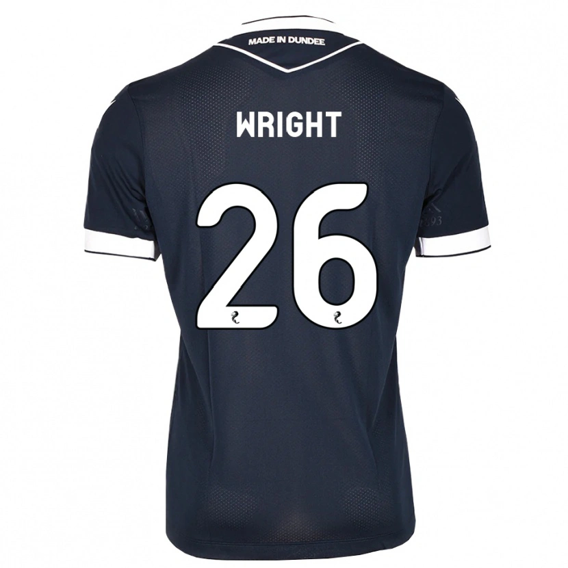 Danxen Herren Joe Wright #26 Mitternachtsblau Weiß Heimtrikot Trikot 2026/27 T-Shirt Schweiz