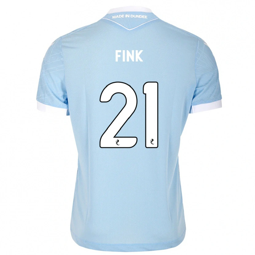 Danxen Herren Bradley Fink #21 Himmelblau Weiß Auswärtstrikot Trikot 2026/27 T-Shirt Schweiz