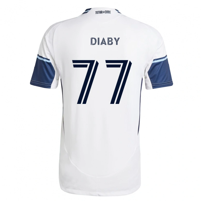 Danxen Herren Yadaly Diaby #77 Weiß Königsblau Heimtrikot Trikot 2026/27 T-Shirt Schweiz