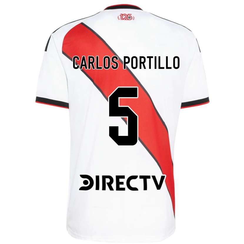 Danxen Damen Juan Carlos Portillo #5 Rot Weiß Schwarz Heimtrikot Trikot 2026/27 T-Shirt Schweiz