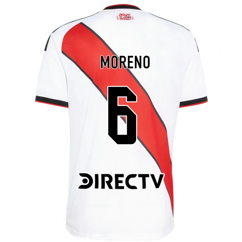 Danxen Damen Aníbal Moreno #6 Rot Weiß Schwarz Heimtrikot Trikot 2026/27 T-Shirt Schweiz