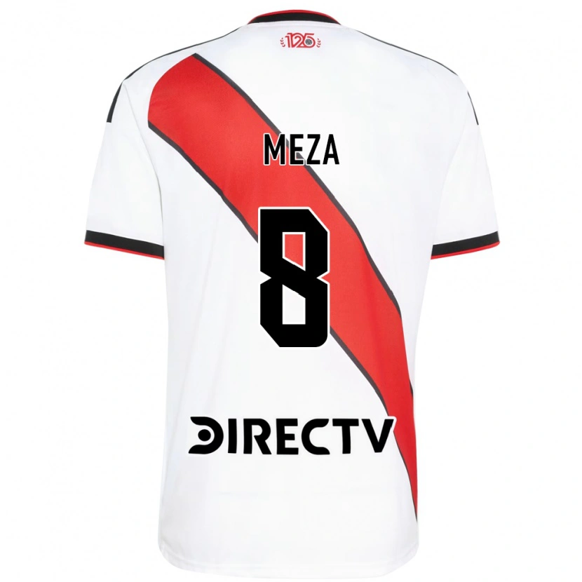 Danxen Damen Maximiliano Meza #8 Rot Weiß Schwarz Heimtrikot Trikot 2026/27 T-Shirt Schweiz