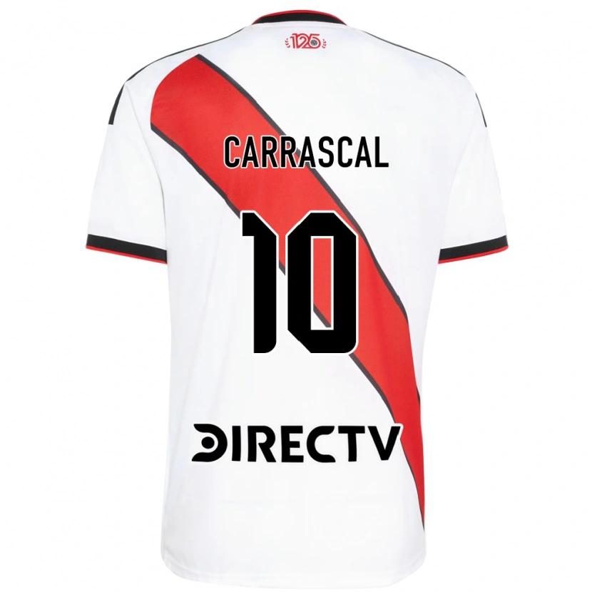 Danxen Damen Jorge Carrascal #10 Rot Weiß Schwarz Heimtrikot Trikot 2026/27 T-Shirt Schweiz