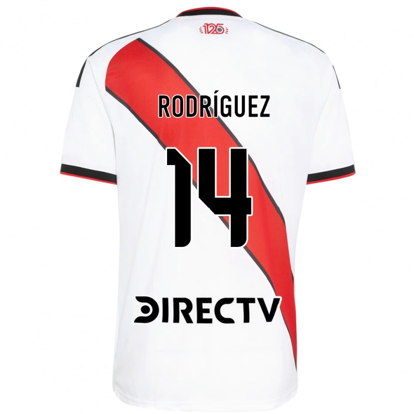 Danxen Damen Benjamín Rodríguez #14 Rot Weiß Schwarz Heimtrikot Trikot 2026/27 T-Shirt Schweiz