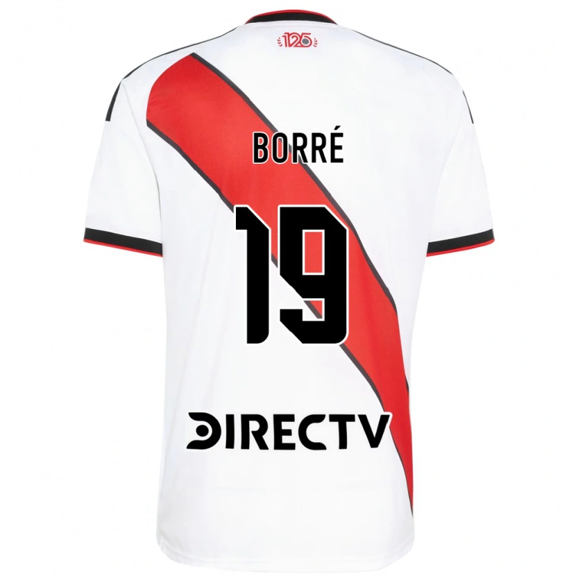 Danxen Damen Rafael Santos Borré #19 Rot Weiß Schwarz Heimtrikot Trikot 2026/27 T-Shirt Schweiz
