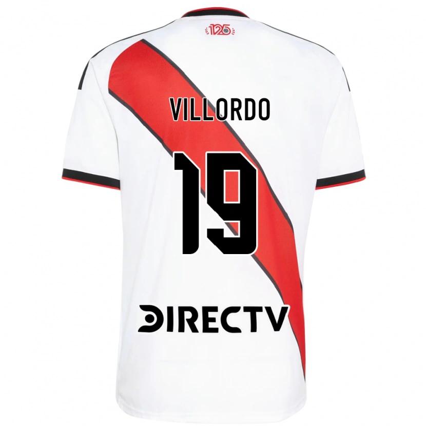 Danxen Damen Juan Villordo #19 Rot Weiß Schwarz Heimtrikot Trikot 2026/27 T-Shirt Schweiz