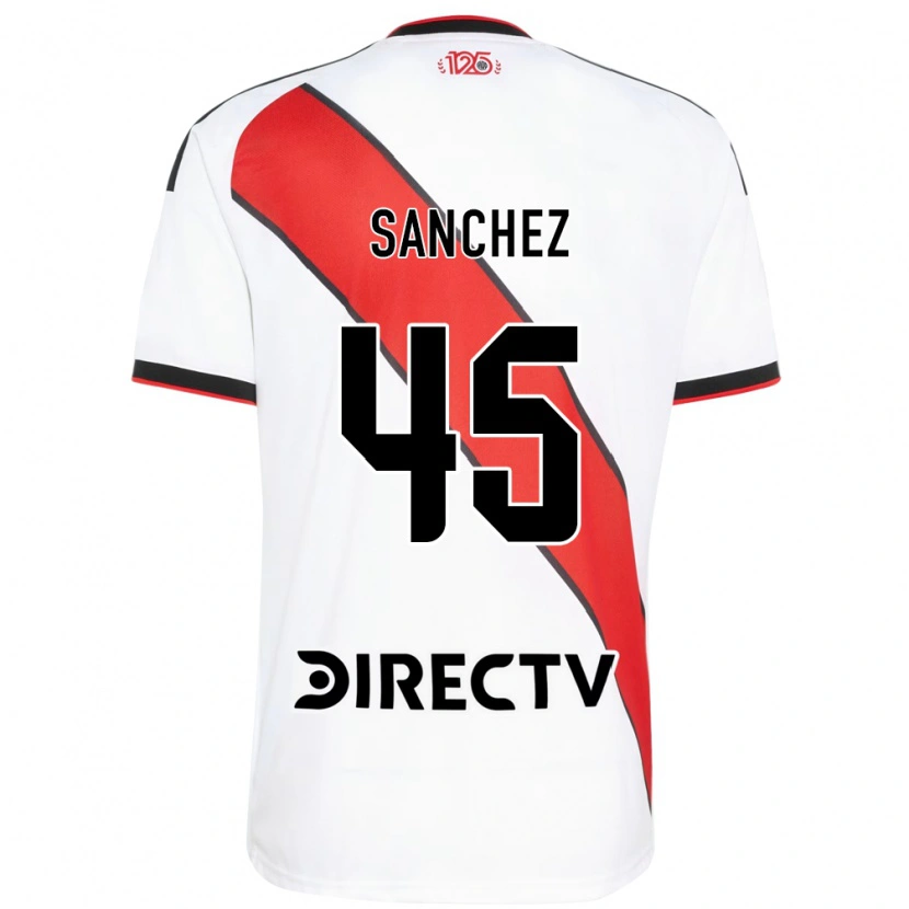 Danxen Damen Sebastián Sánchez #45 Rot Weiß Schwarz Heimtrikot Trikot 2026/27 T-Shirt Schweiz