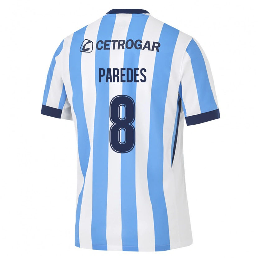 Danxen Damen Máximo Paredes #8 Hellblau Weiß Schwarz Heimtrikot Trikot 2026/27 T-Shirt Schweiz