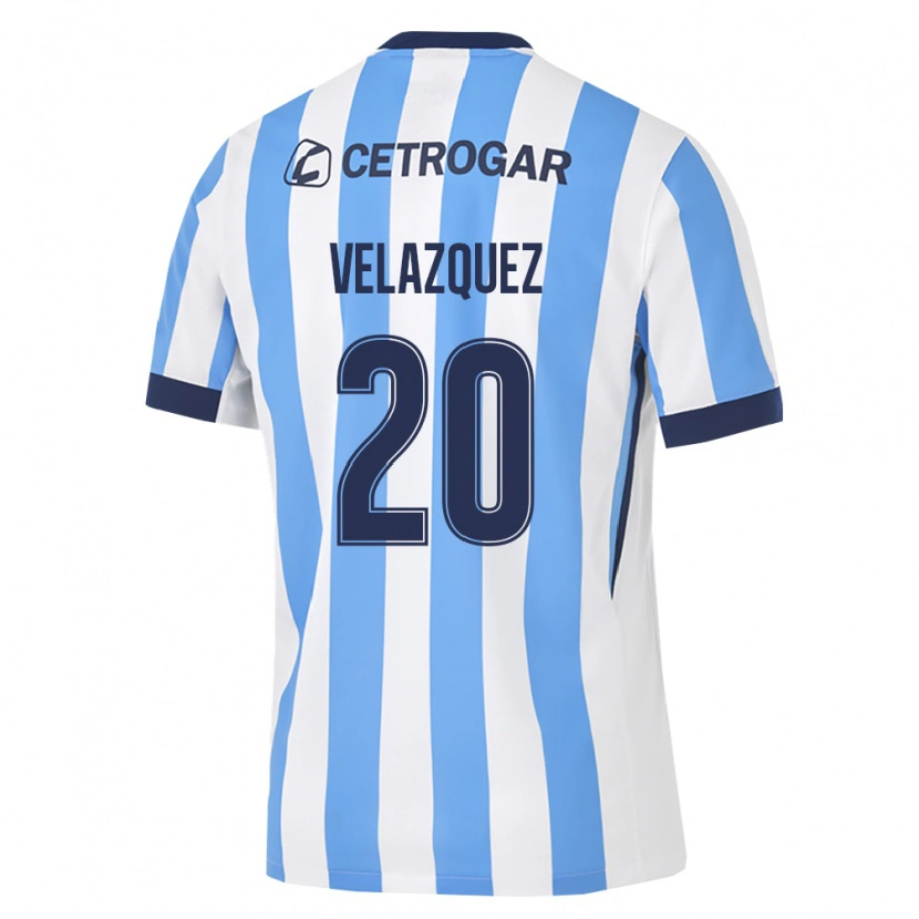 Danxen Damen Joán Velazquez #20 Hellblau Weiß Schwarz Heimtrikot Trikot 2026/27 T-Shirt Schweiz