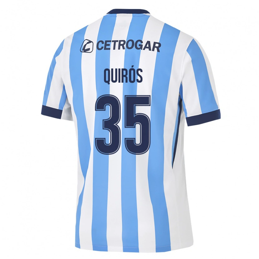 Danxen Damen Santiago Quirós #35 Hellblau Weiß Schwarz Heimtrikot Trikot 2026/27 T-Shirt Schweiz