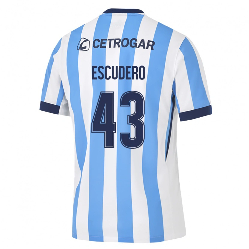 Danxen Damen Gonzalo Escudero #43 Hellblau Weiß Schwarz Heimtrikot Trikot 2026/27 T-Shirt Schweiz