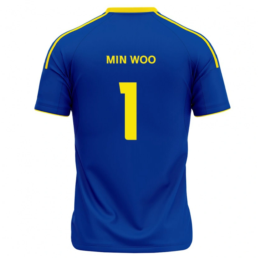 Danxen Damen Min-Woo Jo #1 Königsblau Gelb Heimtrikot Trikot 2026/27 T-Shirt Schweiz