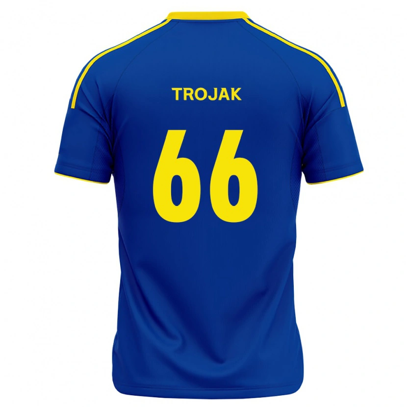 Danxen Damen Milosz Trojak #66 Königsblau Gelb Heimtrikot Trikot 2026/27 T-Shirt Schweiz