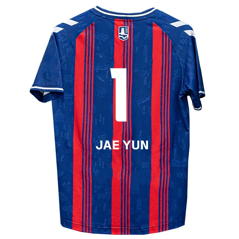 Danxen Damen Jae-Yun Hwang #1 Blau Rot Weiß Heimtrikot Trikot 2026/27 T-Shirt Schweiz