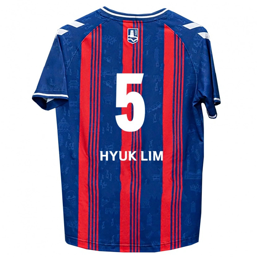 Danxen Damen Hyuk Lim #5 Blau Rot Weiß Heimtrikot Trikot 2026/27 T-Shirt Schweiz