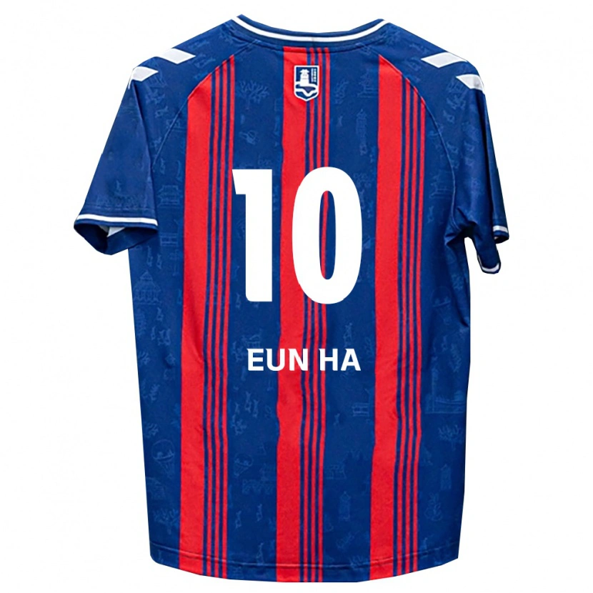 Danxen Damen Eun-Ha Jeon #10 Blau Rot Weiß Heimtrikot Trikot 2026/27 T-Shirt Schweiz