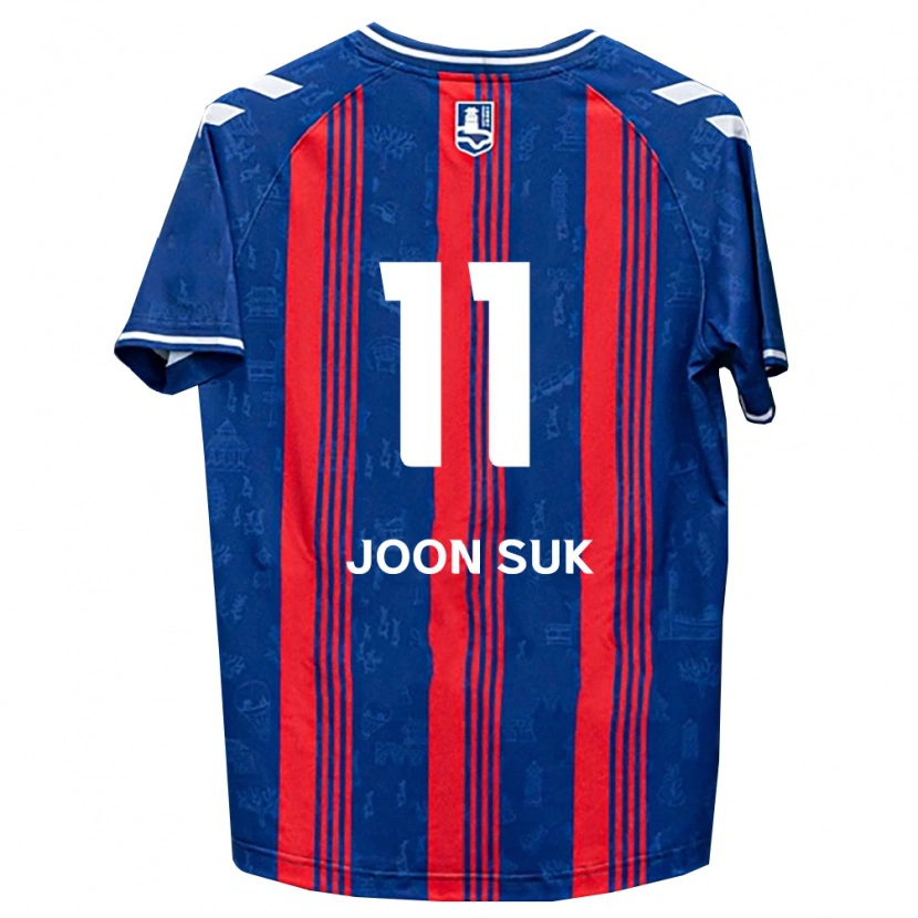 Danxen Damen Joon-Suk Lee #11 Blau Rot Weiß Heimtrikot Trikot 2026/27 T-Shirt Schweiz