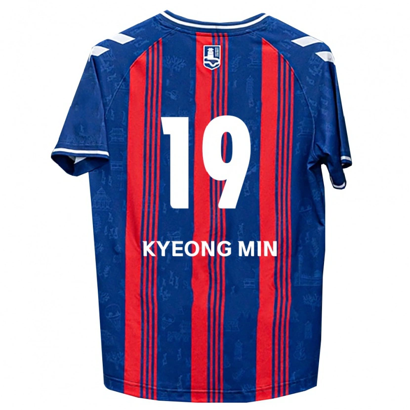 Danxen Damen Kyeong-Min Kim #19 Blau Rot Weiß Heimtrikot Trikot 2026/27 T-Shirt Schweiz