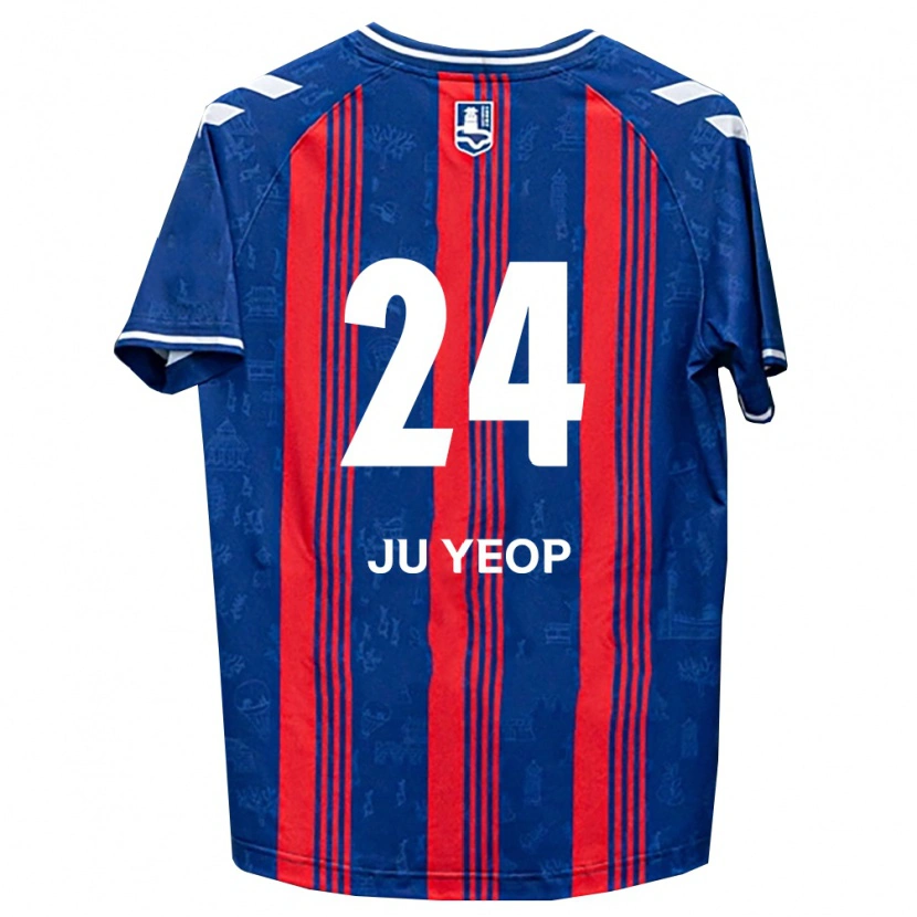 Danxen Damen Ju-Yeop Kim #24 Blau Rot Weiß Heimtrikot Trikot 2026/27 T-Shirt Schweiz