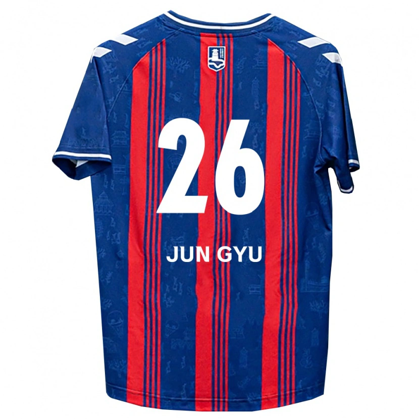 Danxen Damen Jun-Gyu Ahn #26 Blau Rot Weiß Heimtrikot Trikot 2026/27 T-Shirt Schweiz