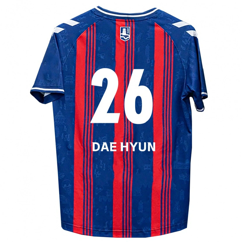 Danxen Damen Dae-Hyun Kim #26 Blau Rot Weiß Heimtrikot Trikot 2026/27 T-Shirt Schweiz