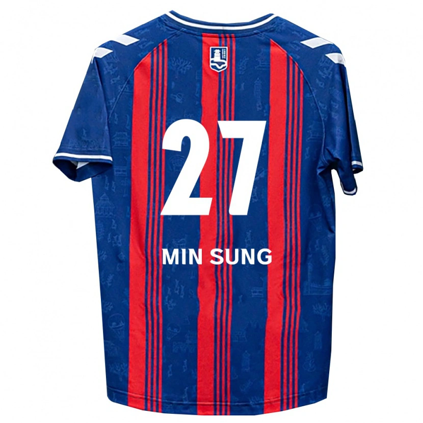 Danxen Damen Min-Sung Kang #27 Blau Rot Weiß Heimtrikot Trikot 2026/27 T-Shirt Schweiz