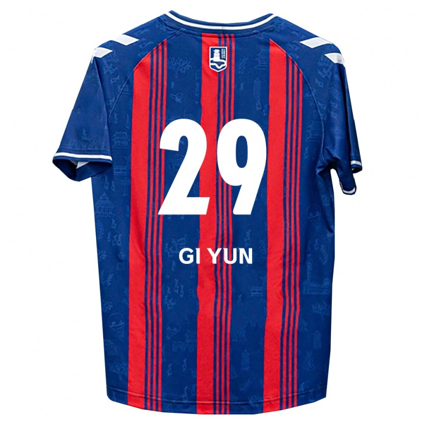 Danxen Damen Gi-Yun Choi #29 Blau Rot Weiß Heimtrikot Trikot 2026/27 T-Shirt Schweiz