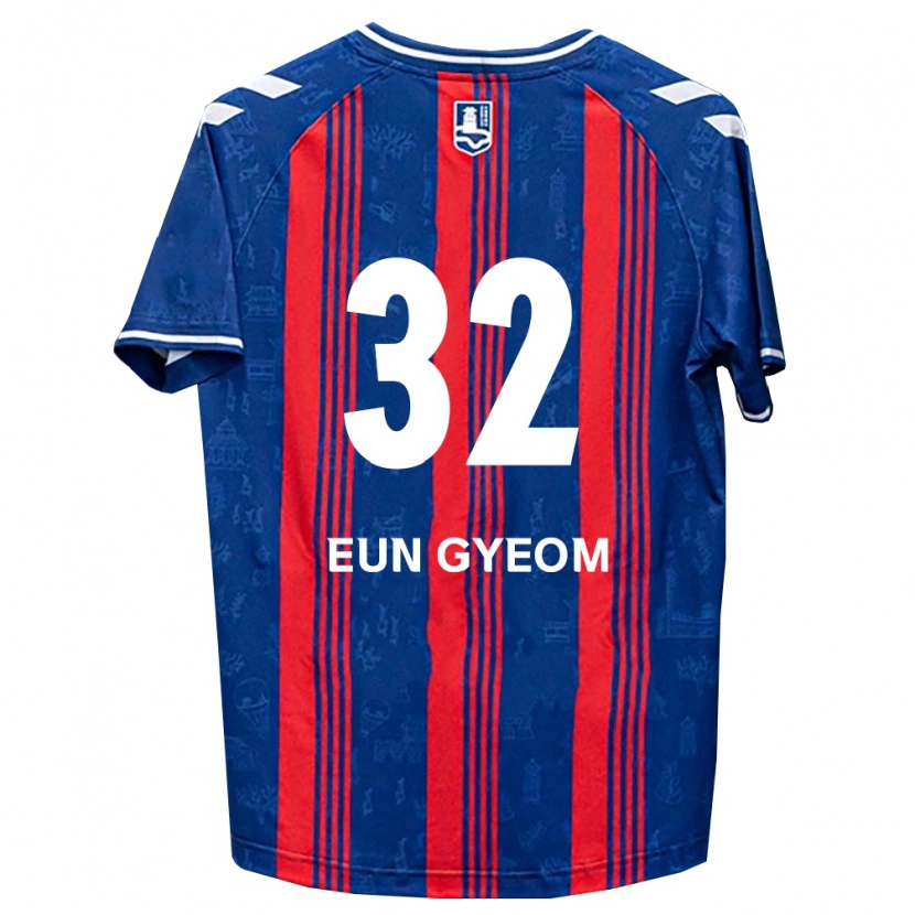 Danxen Damen Eun-Gyeom Kim #32 Blau Rot Weiß Heimtrikot Trikot 2026/27 T-Shirt Schweiz