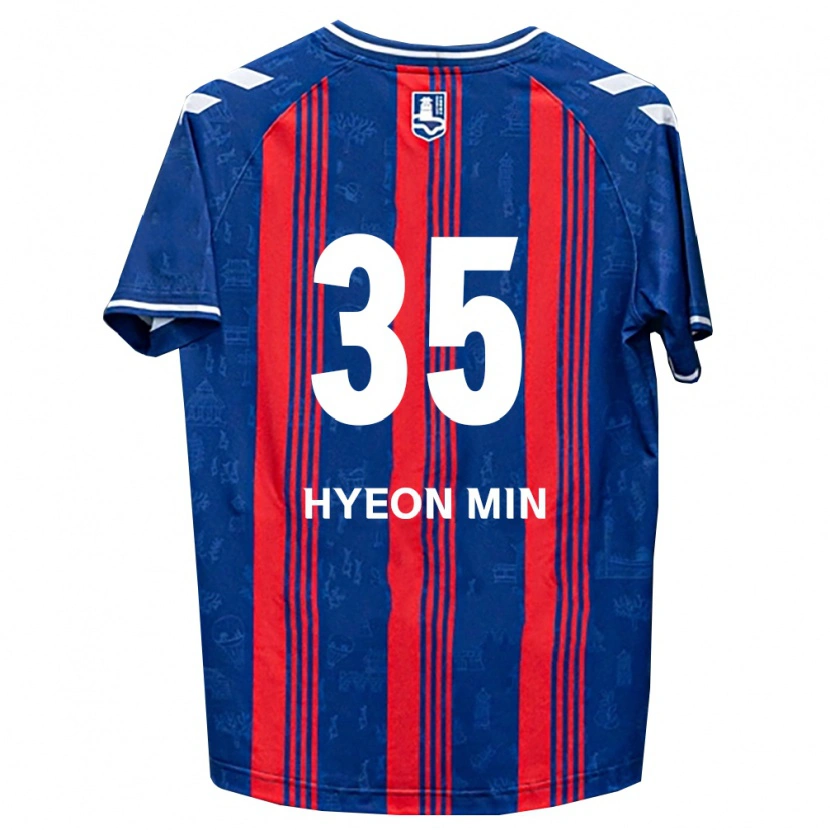 Danxen Damen Hyeon-Min Kim #35 Blau Rot Weiß Heimtrikot Trikot 2026/27 T-Shirt Schweiz
