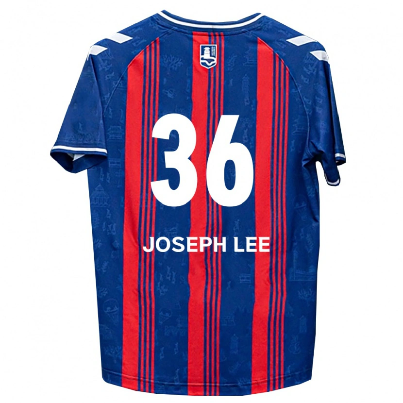 Danxen Damen Joseph Lee #36 Blau Rot Weiß Heimtrikot Trikot 2026/27 T-Shirt Schweiz