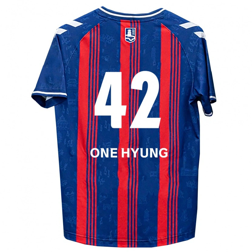 Danxen Damen One-Hyung Kim #42 Blau Rot Weiß Heimtrikot Trikot 2026/27 T-Shirt Schweiz