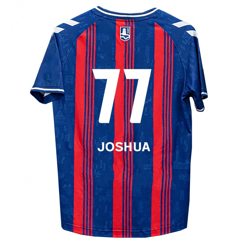Danxen Damen Joshua Eui-Jin Chung #77 Blau Rot Weiß Heimtrikot Trikot 2026/27 T-Shirt Schweiz