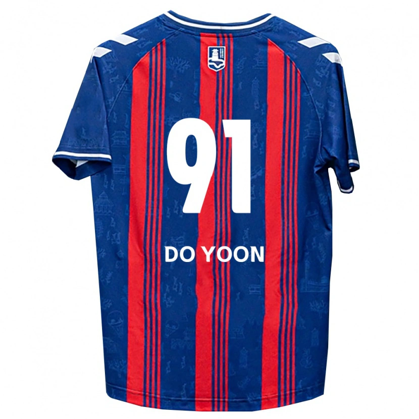 Danxen Damen Do-Yoon Kim #91 Blau Rot Weiß Heimtrikot Trikot 2026/27 T-Shirt Schweiz