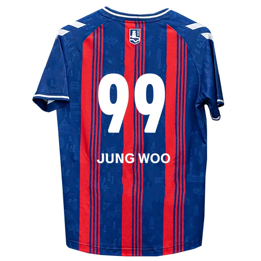 Danxen Damen Jung-Woo Ha #99 Blau Rot Weiß Heimtrikot Trikot 2026/27 T-Shirt Schweiz