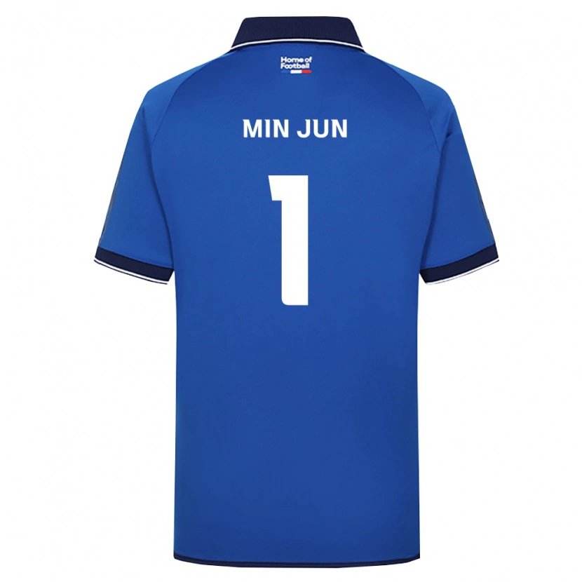 Danxen Damen Min-Jun Kim #1 Königsblau Weiß Rot Heimtrikot Trikot 2026/27 T-Shirt Schweiz