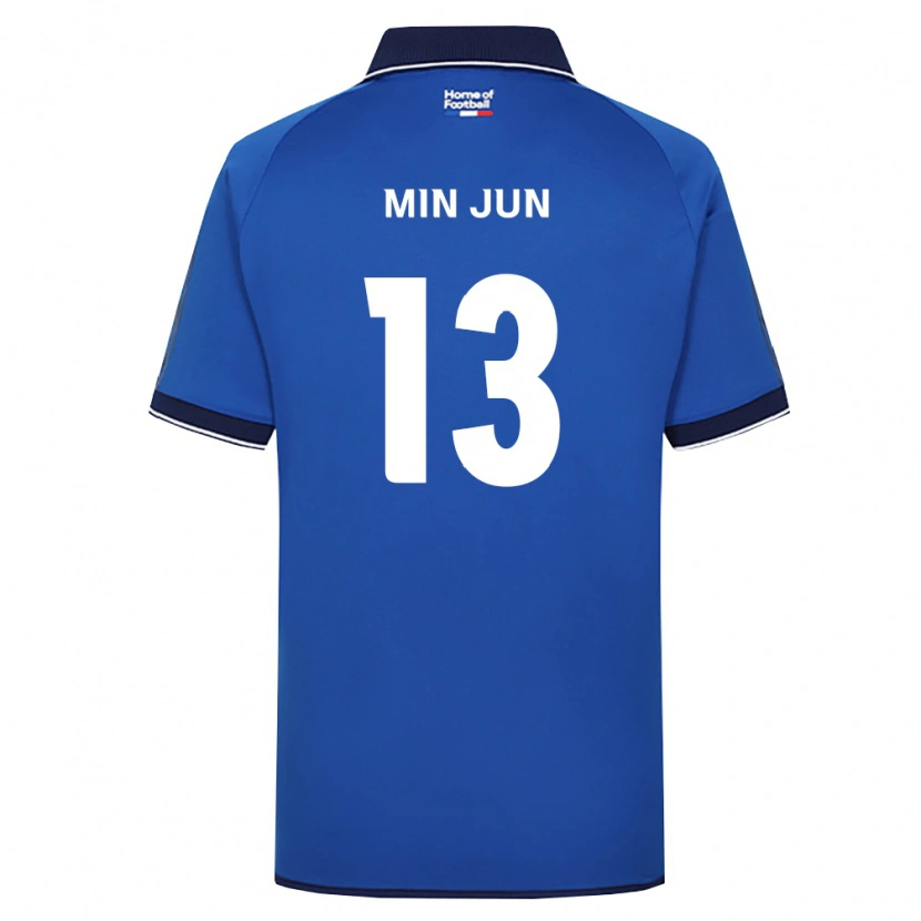 Danxen Damen Min-Jun Yeo #13 Königsblau Weiß Rot Heimtrikot Trikot 2026/27 T-Shirt Schweiz